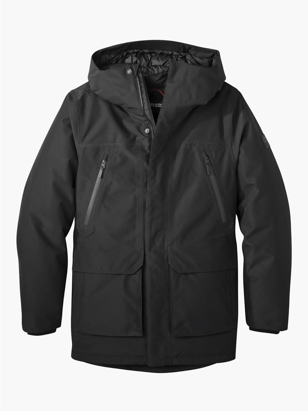 Outdoor research down 700 Men's Hooded parka new - Black
